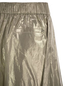 Peserico Laminated Cotton Poplin Trousers