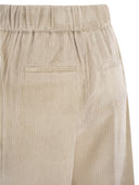 Peserico fluid corduroy byxor