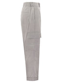 Pantalones de carga de Peserico en lienzo de viscosa técnica