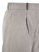 Pantalones de carga de Peserico en lienzo de viscosa técnica