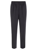 Peserico Softhosen aus technischer Leinwand Stretch Viscose