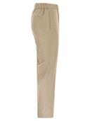 Peserico Stretch Virgin Wool Trousers
