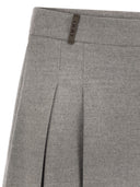 Falda corta de Peserico en lana y viscosa