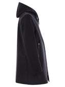 Herno Hooded Parka In Technical Fabric