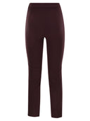 Elisabetta franchi rechte crêpe broek met zip