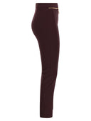 Elisabetta franchi rechte crêpe broek met zip