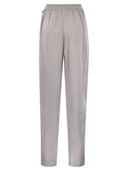 Pantaloni da jogger in raso di Elisabetta Franchi