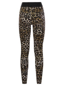 Elisabetta Franchi Lycra Animal Leggings