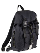 A.P.C. Technical Nylon Backpack With Flap Closure