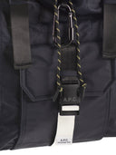 A.P.C. Technical Nylon Backpack With Flap Closure