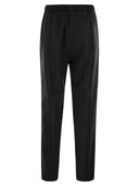 Fabiana Filippi Wool Jogging Trousers With Shining Detail