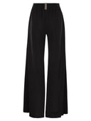 Fabiana Filippi Wide Trousers In Viscose And Wool
