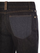 Fabiana Filippi 5 Pocket Denim Trousers With Flare