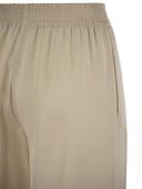 Fabiana Filippi Wide Viscose Jogging Trousers