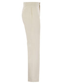 Fabiana Filippi Cotton Gabardine Trousers