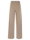 Fabiana Filippi Wide Trousers In Organic Cotton And Lurex
