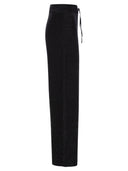 Fabiana Filippi Wide Trousers In Organic Cotton And Lurex