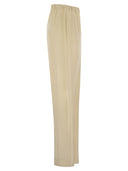Fabiana Filippi Ever Satin Trousers With Diamond Thread