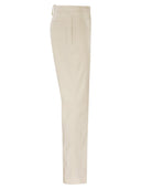Fabiana Filippi Gabardine Trousers With Diamond Detail