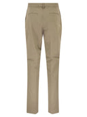 Fabiana Filippi Gabardine Trousers With Diamond Detail