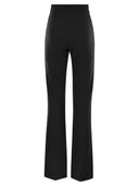 Elisabetta Franchi Stretch Crepe Palazzo Trousers With Belt