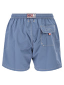 Mc2 Saint Barth Beach Shorts With Logo