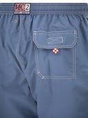 Mc2 Saint Barth Beach Shorts With Logo