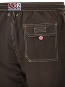 Mc2 Saint Barth Beach Shorts With Logo