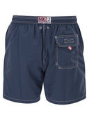 Mc2 Saint Barth Beach Shorts With Logo
