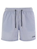 Mc2 Saint Barth Patmos Striped Beach Shorts
