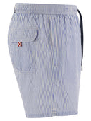 Mc2 Saint Barth Patmos Striped Beach Shorts