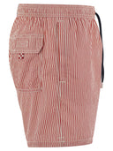 Mc2 Saint Barth Patmos Striped Beach Shorts