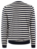 Vilebrequin Striped Cotton Crew Neck Jumper