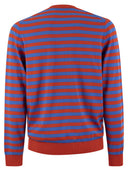 Jumper collo in cotone a strisce vilebreques