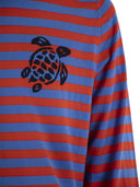 Jumper collo in cotone a strisce vilebreques