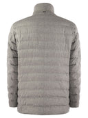 Herno Cashmere en Silk Gevoted Blazer