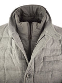 Herno Cashmere en Silk Gevoted Blazer