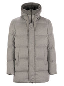 Herno Cashmere And Silk Down Jacket