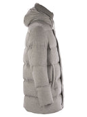 Herno Cashmere And Silk Down Jacket