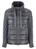 Herno ultralette nylon og uldjakke