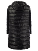 HERNO Long Down Chaqueta con mangas de lana