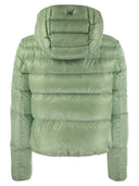 Herno Ultralight Nylon Bomber Jacket With Hood