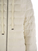 Herno Resort Hood In Dusty Velvet