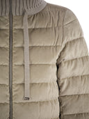 Herno Resort Hood In Dusty Velvet