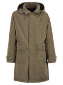 Herno Long Parka In Technical Fabric
