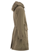 Herno Long Parka In Technical Fabric