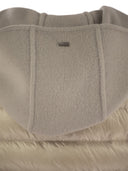 Herno -Wollhülle mit Kapuze