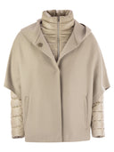 Herno Resort Hood in Ultralight Wool en Nylon