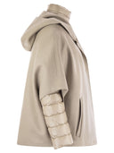 Herno Resort Hood in Ultralight Wool en Nylon