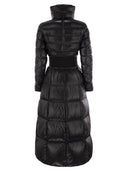 Herno Long Down Jacket With High Belt